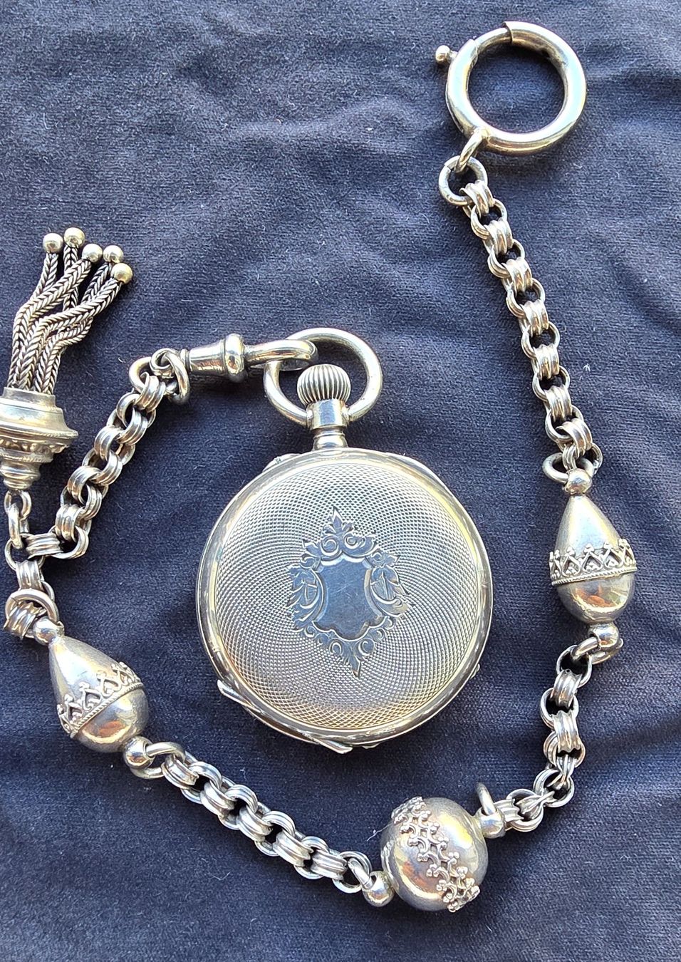 Orologi: Damentaschenuhr Silber mit Uhrenkette – Difettoso da Merenschwand venduto da Tfsim007 1