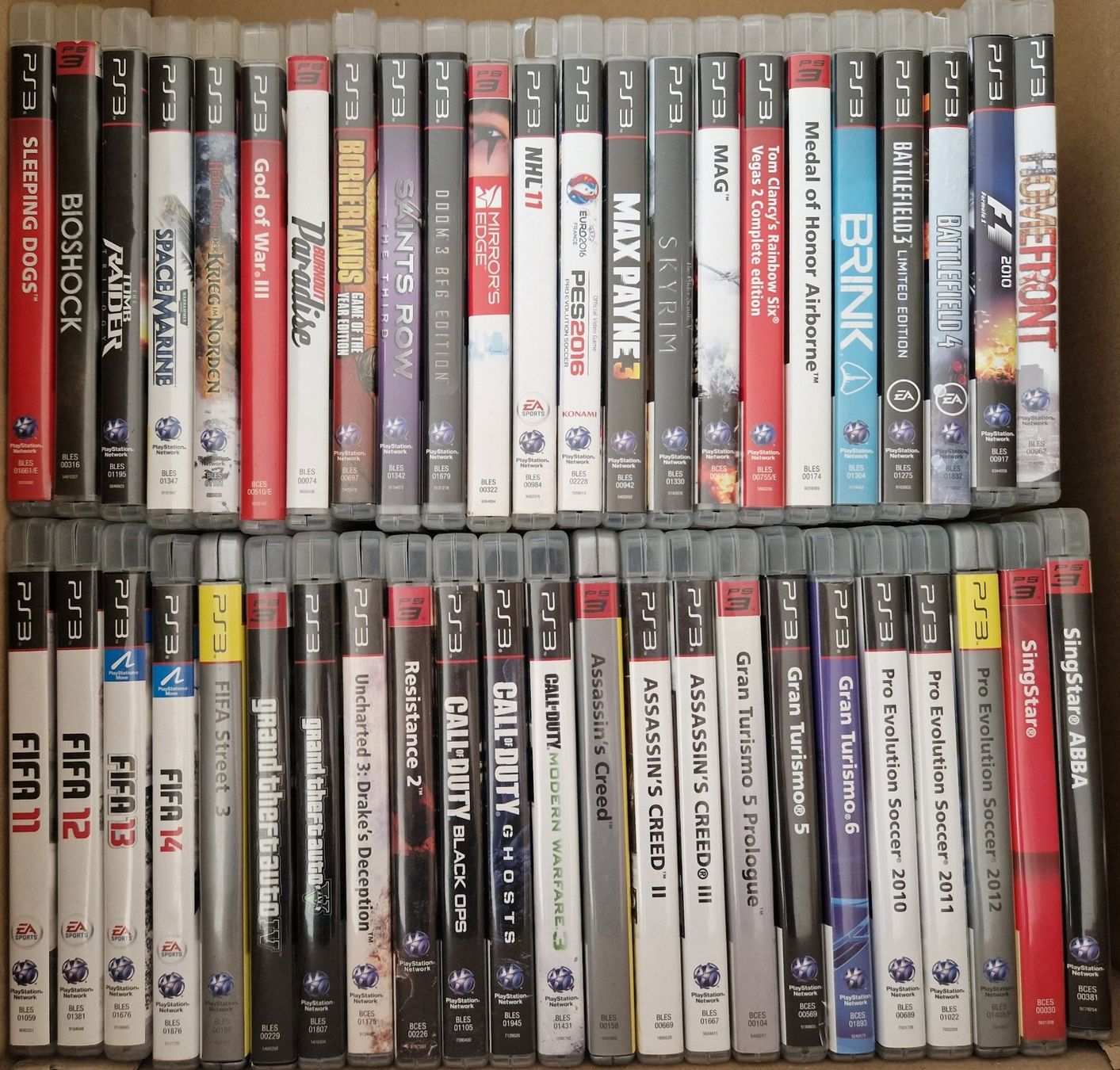 Sony Console: Ps3 Slim inkl. 46 Games + Sing Star + 2 Kontroller – Usato da Rebstein venduto da Ajs_Toy_Palast_1 3
