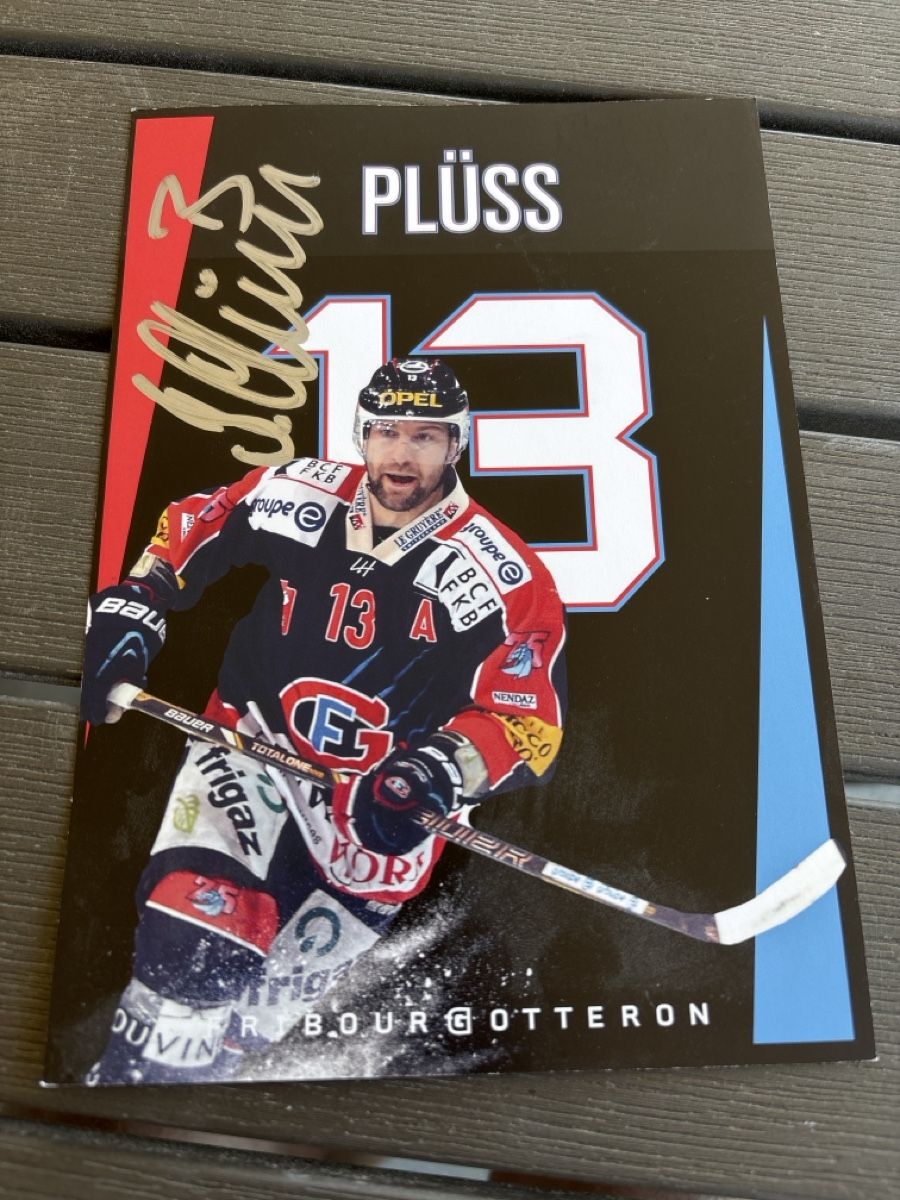 Autografi: Gottéron Benjamin Plüss – Nuovo (secondo la descrizione) da Rechthalten venduto da Thierry_89