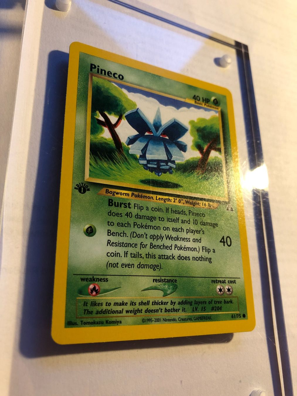 Carte collezionabili: Pineco 1st Neo Discovery - MINT - ab 1.- – Usato da Giubiasco venduto da dan_pr8b 1