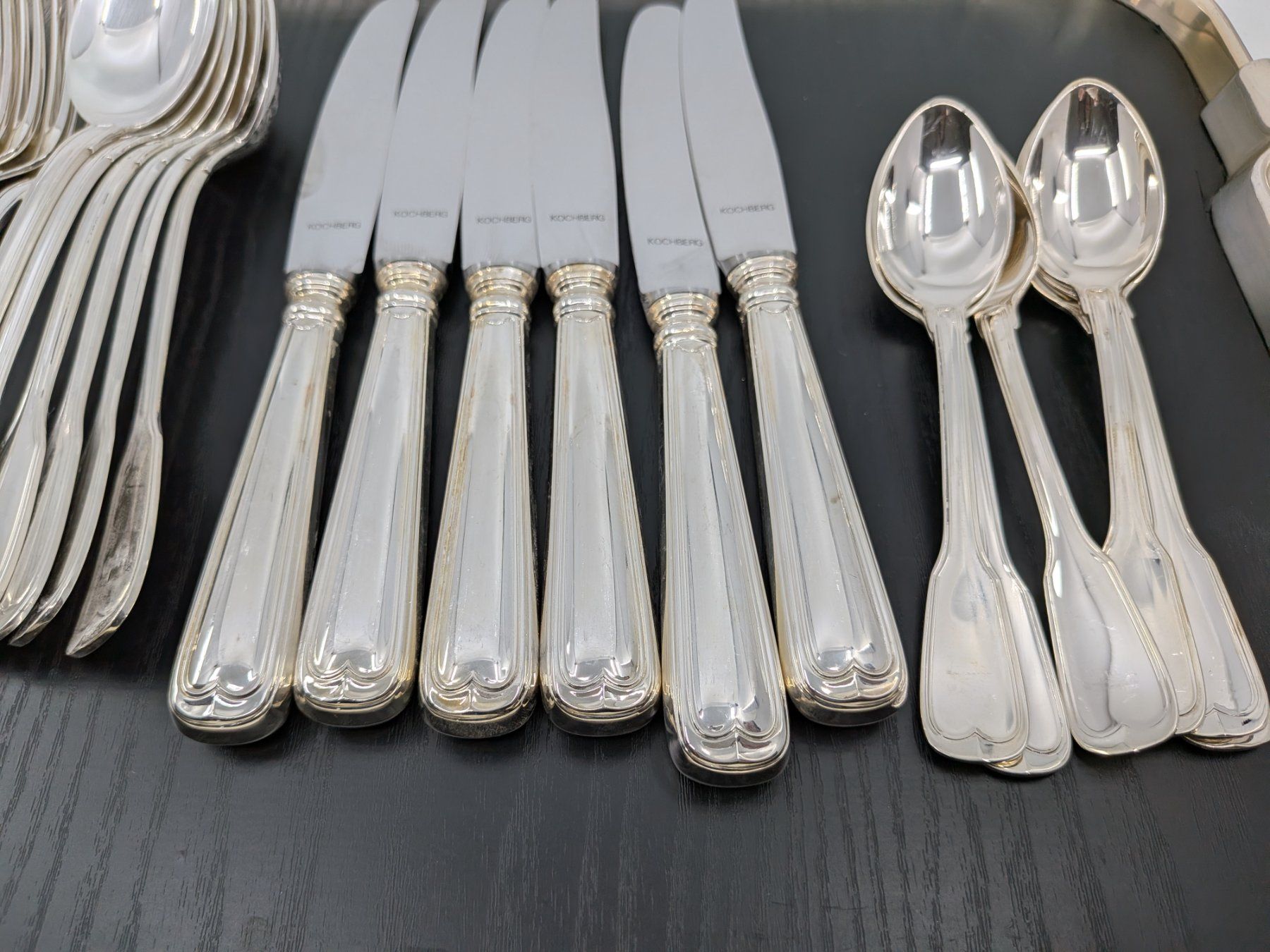 Bestecksets: Silberbesteck versilbert 24 tlg – Gebraucht aus Emmen von magelan 2
