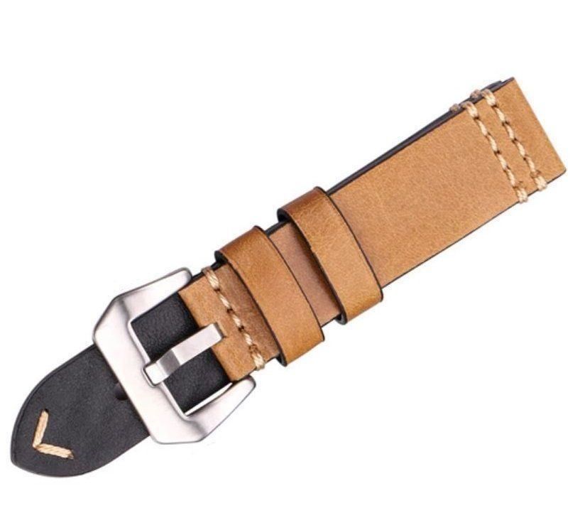 Bracciali & Braccialetti: 24mm Uhren Lederband Vintage, Uhrenarmband – Nuovo e nell'imballaggio originale da Courlevon venduto da HotSaleandPrice 1