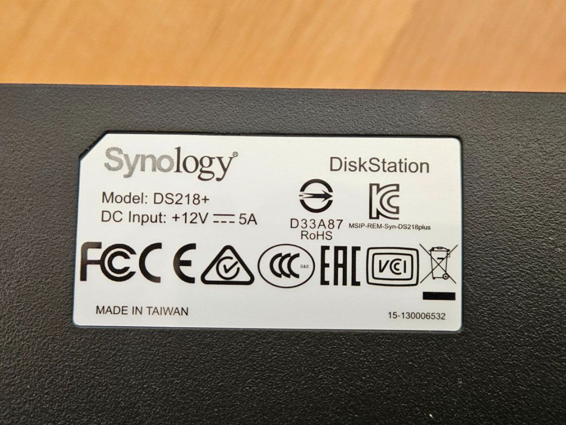 Synology Server: Synology NAS DS218+ mit 2x 3TB WD Red Festplatten – Usato da Lenk im Simmental venduto da oli66661 3