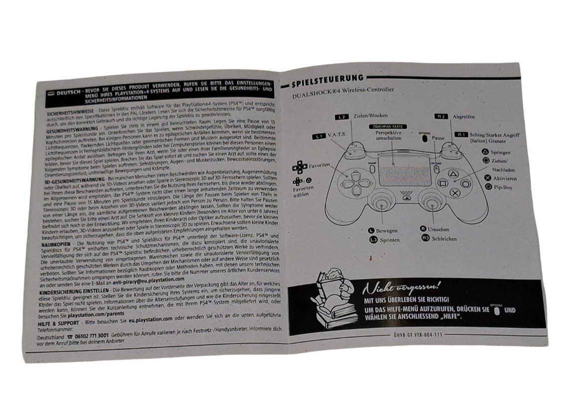 Giochi: BETHESDA Fallout 4 PS4 – Usato da Wil SG venduto da Restwert_Wil 5