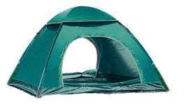 Tente de Camping verte pour 2-3 Pers 2 secondes