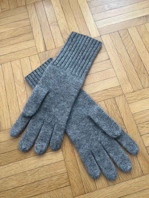 Guanti & manicotti: Handschuhe 100% Kaschmir, NEU! – Nuovo (secondo la descrizione) da Walenstadt venduto da ricamul
