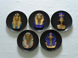 5 Sammel / Wand Teller Pharaonen Ägypten