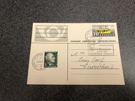 Sehr seltener Stempel TdB Zürich 1947
