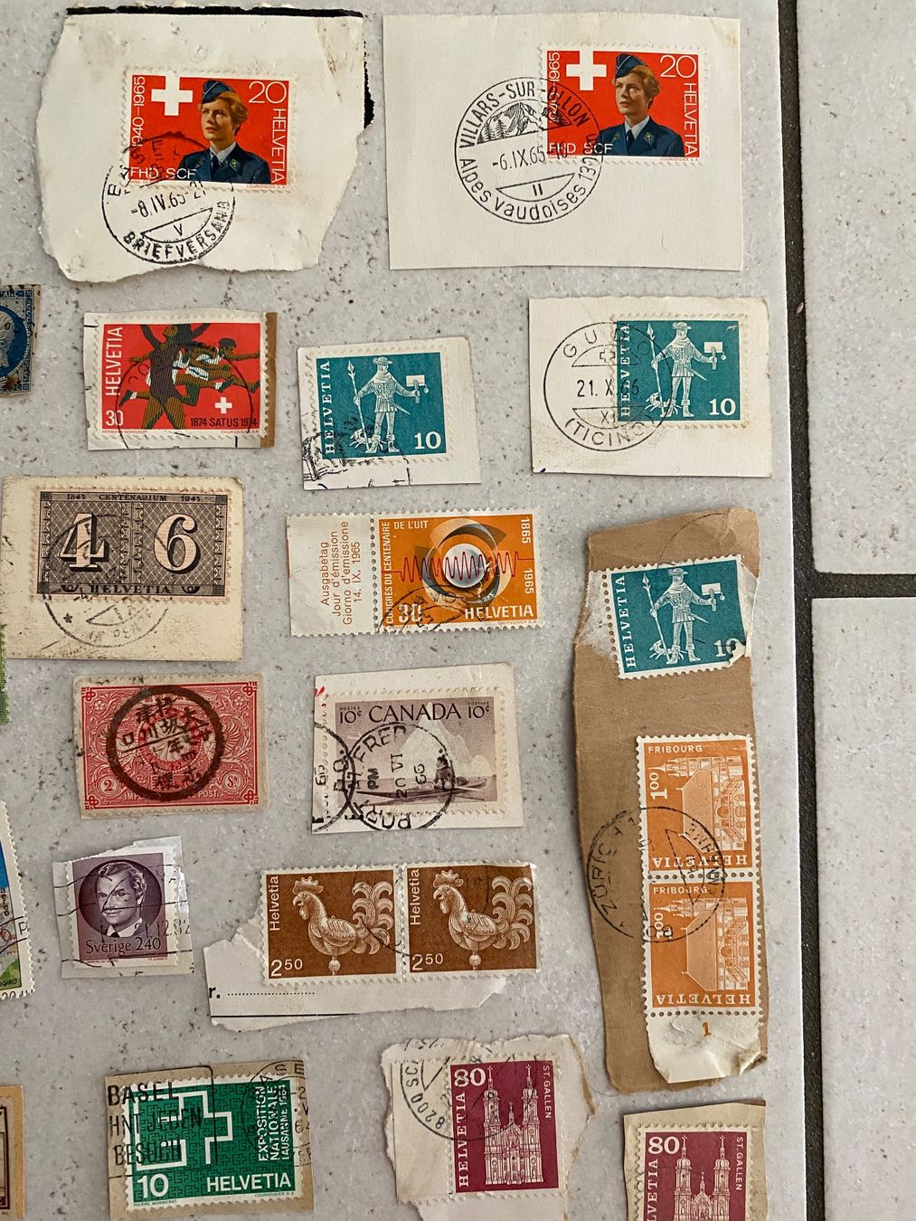 Tous les timbres: Briefmarkensammlung – D'occasion à Windlach par HimmelBlau98 2