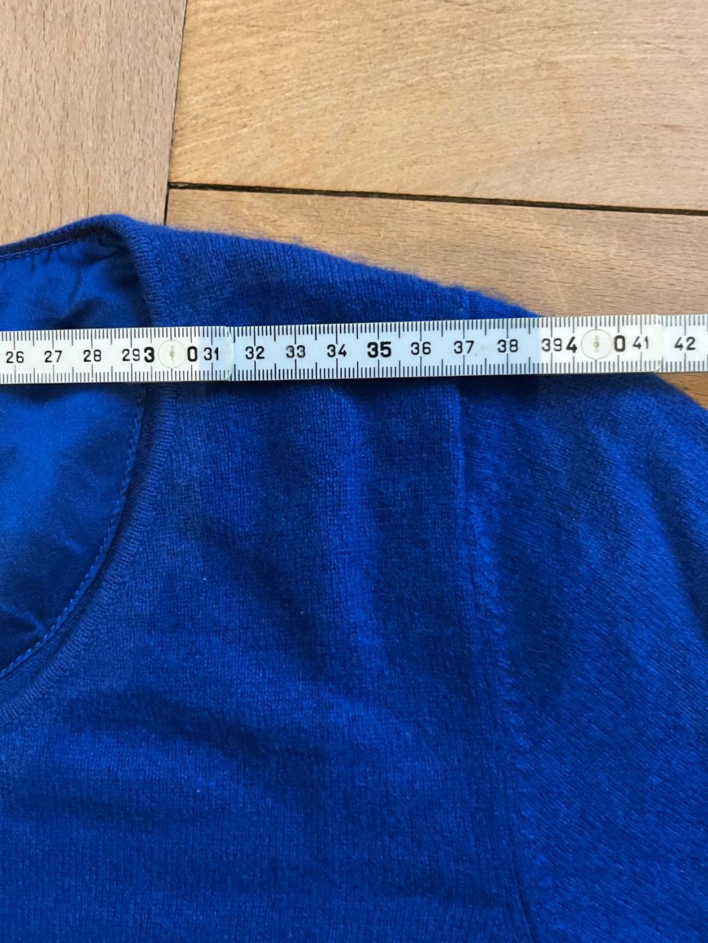 Maglioni & Felpe: Kaschmirpullover 100% Cashmere Pullover königsblau – Usato da Zürich venduto da its-love 4