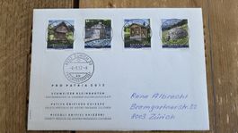 2012 FDC Vollstempel Pro Patria