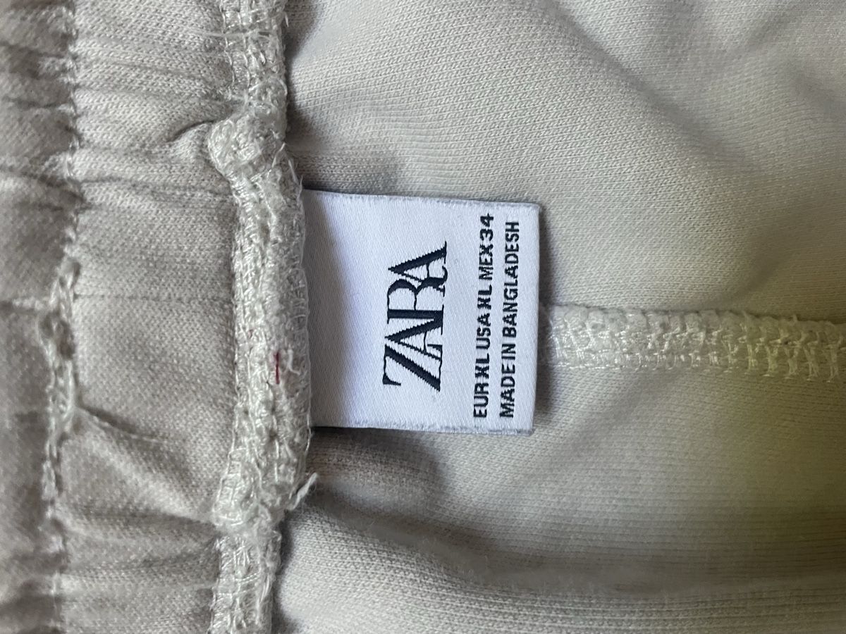 Zara Pantaloni: Zara beige schicke stoffhose – Nuovo (secondo la descrizione) da Wengen venduto da Kienzler240509 2