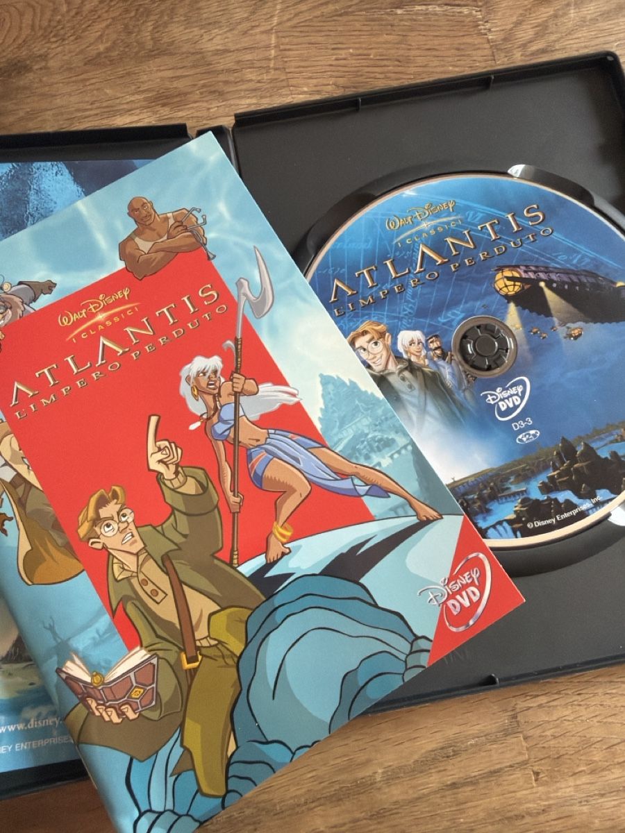 Tutti i DVDs: Disney Atlantis DVD "L'Impero Perduto" – Usato da Lugano venduto da bad_2t9b 2