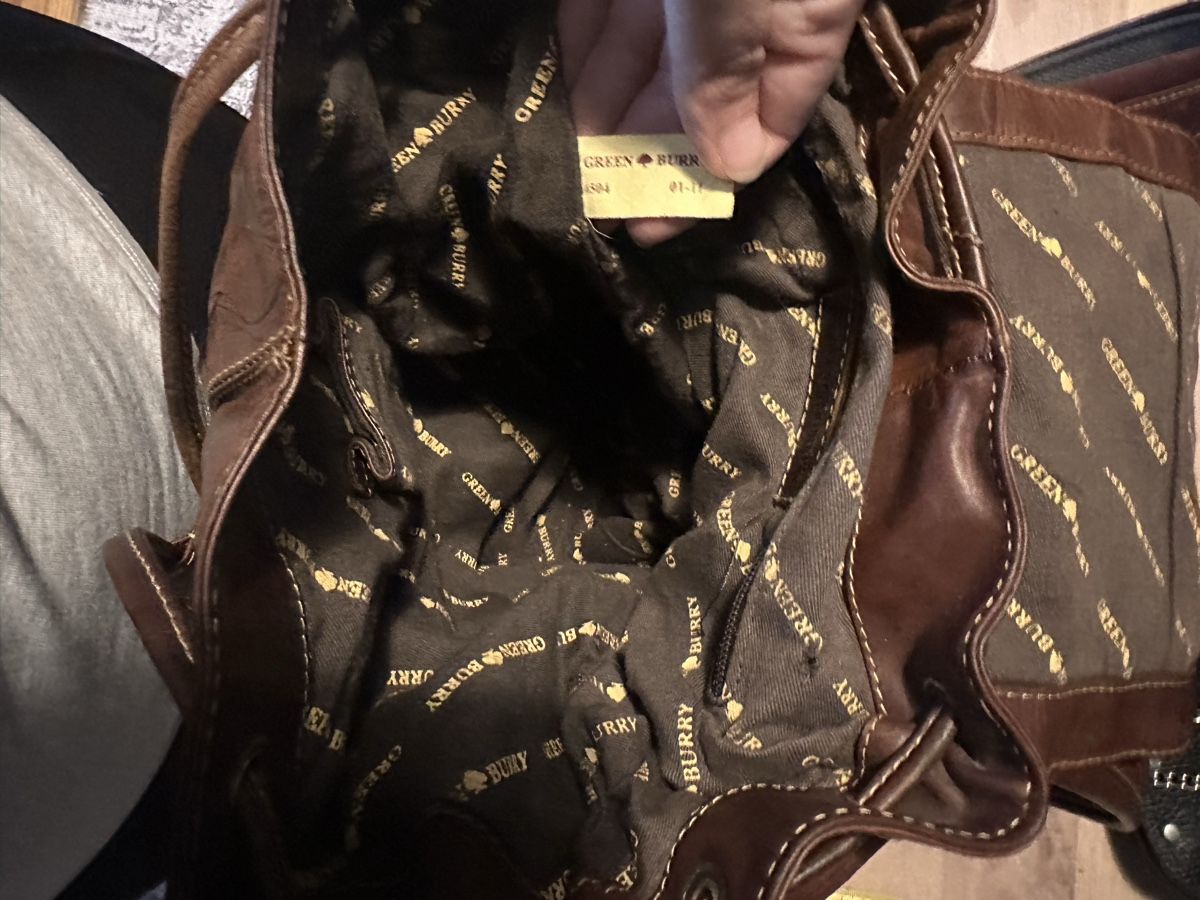 Zaini: Greenburry Leder Rucksack braun Vintag – Usato da Winterthur venduto da yan_mzy9 7