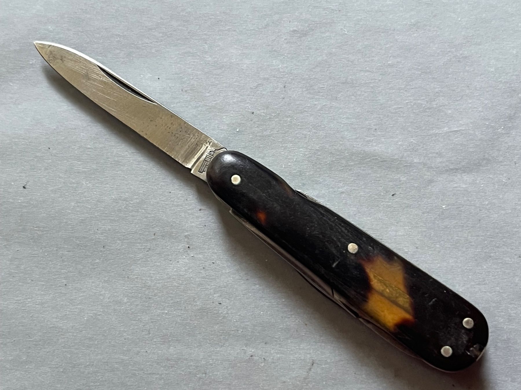 Taschenmesser: Antikes kleines Sackmesser 63 mm – Gebraucht aus Zürich von FV.vintage 4