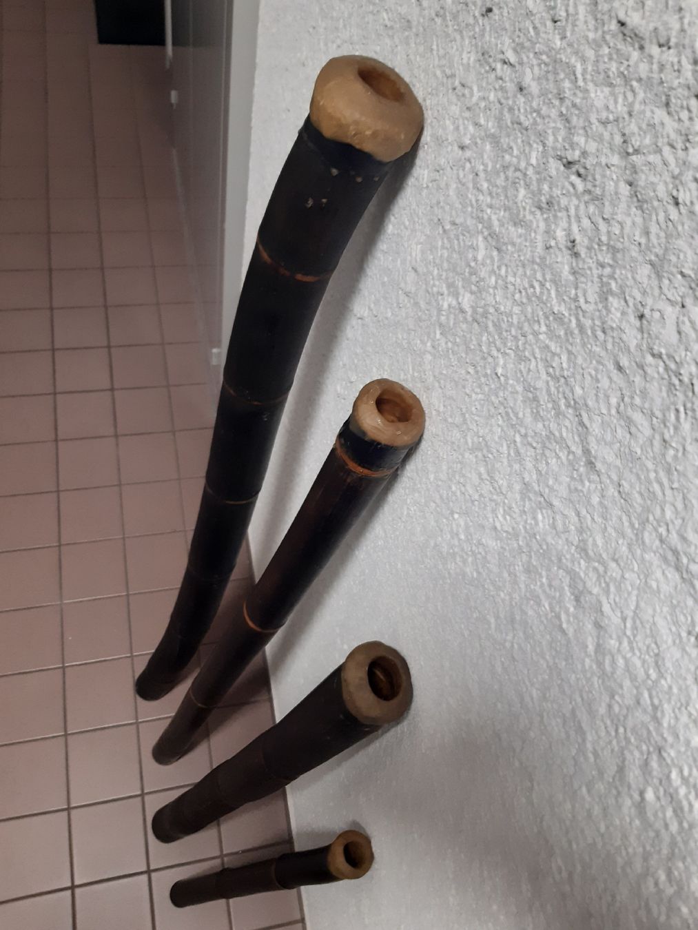Strumenti musicali: DIDGERIDOOS 4 pièces, 4 tailles neuves – Nuovo (secondo la descrizione) da Genève venduto da dieudedieu 1