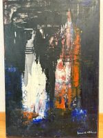 51x75.5/ Bruno A. Weber/ handgemaltes Öl Gemälde