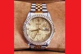 ROLEX Datejust Rolesor jubilee Dial mit Diamanten