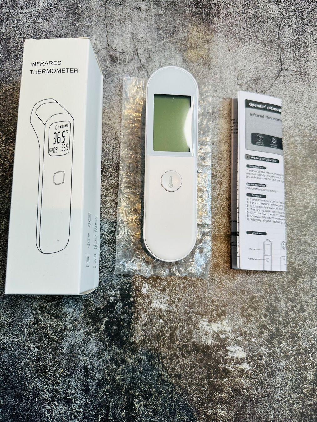 Medizinische Geräte: Thermometer Infrarotthermometer Körpertemperatur Messgerät – Neu und originalverpackt aus Balsthal von Menis-Shop2 6