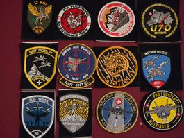 Luftwaffe Abzeichen 12 Badges Divers neu zum guns Klett