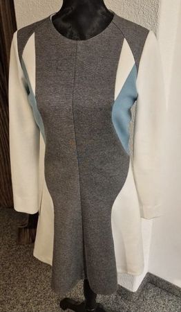 Kaschmir /Wolle Kleid 👗 Farbblock Design Gr-S (279 chf )