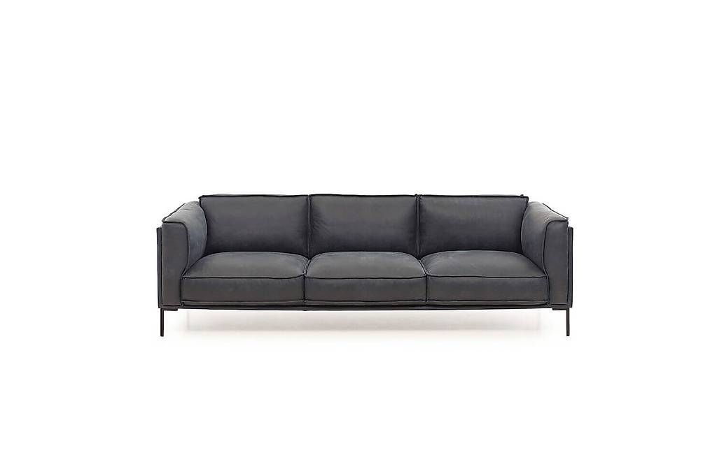 Sofas: Ledersofa Het Anker Sion 3-Sitzer – Neu und originalverpackt aus Bischofszell von deluxe-moebel