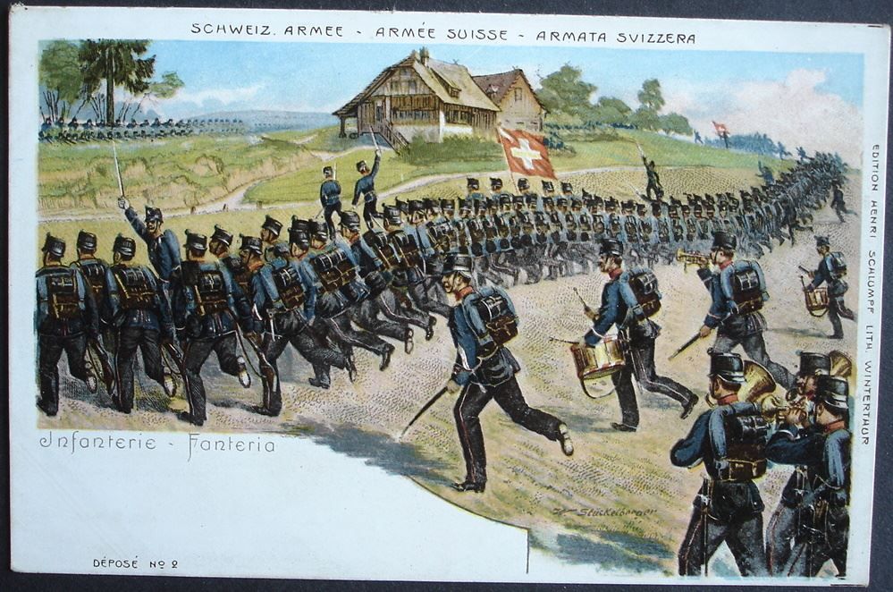 Cartoline postali: SCHWEIZ. ARMÉE Armée Suisse – Nuovo (secondo la descrizione) da Jona venduto da philajona