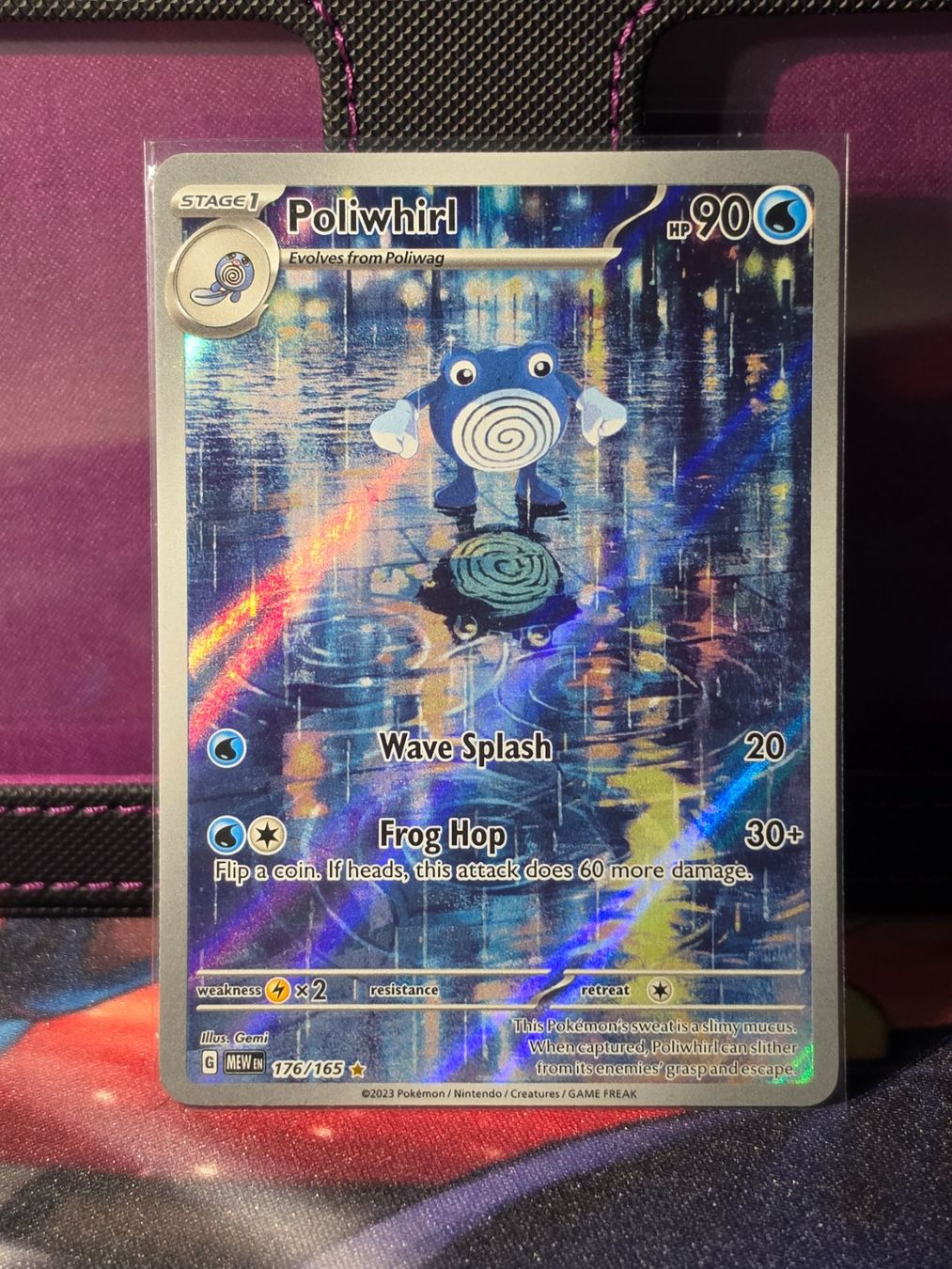 Pokémon Sammelbilder & Trading cards: Poliwhirl 176 – Gebraucht aus Binningen von oscark77