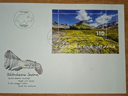 F1975 - FDC Bloc Tektonikarena Sardona