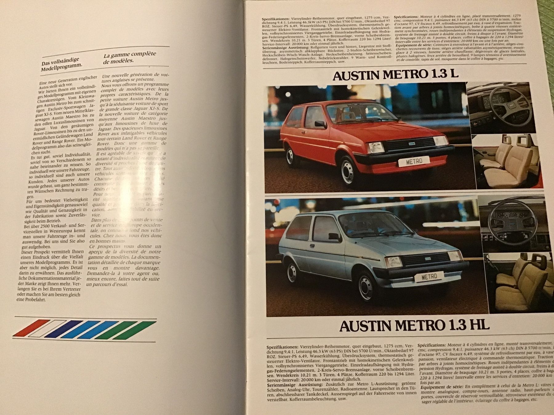 Dokumente: Programm Austin, Rover, Jaguar, Land-Rover, Range Rover – Gebraucht aus Scherzingen von Starseller62 1