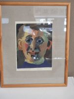 Original Gemälde von B. Senn, Ti, 50/60 - Kunst-Schnäppchen!