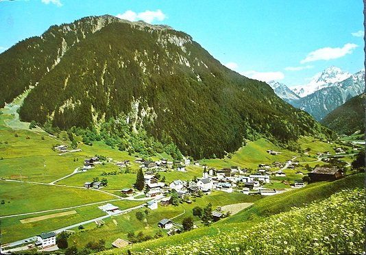 Cartoline postali: GASCHURN i. Montafon - mit Vallüla – Usato da Jona venduto da philajona