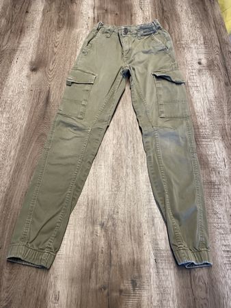 Pantalon cargo Jack & Jones, 12 ans, kaki, slim fit