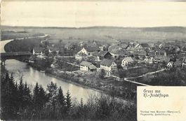 Klein Andelfingen ZH  Flugaufnahme , 1909