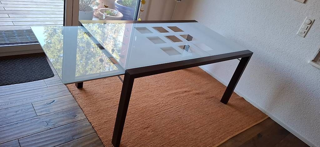 Ligne Roset Tavoli: Ligne Roset Extensia Glasauszugstisch – Usato da Hersberg venduto da Samtpfode 2