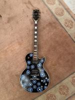 Les Paul type GRANT , Vintage 70er Jahre, handbemalt
