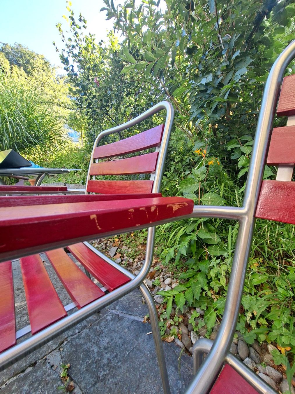 Sedie: Gartenstühle, 4er Set, Armlehnstühle – Usato da St.Niklausen LU venduto da Wirdbereitsverwendet 8