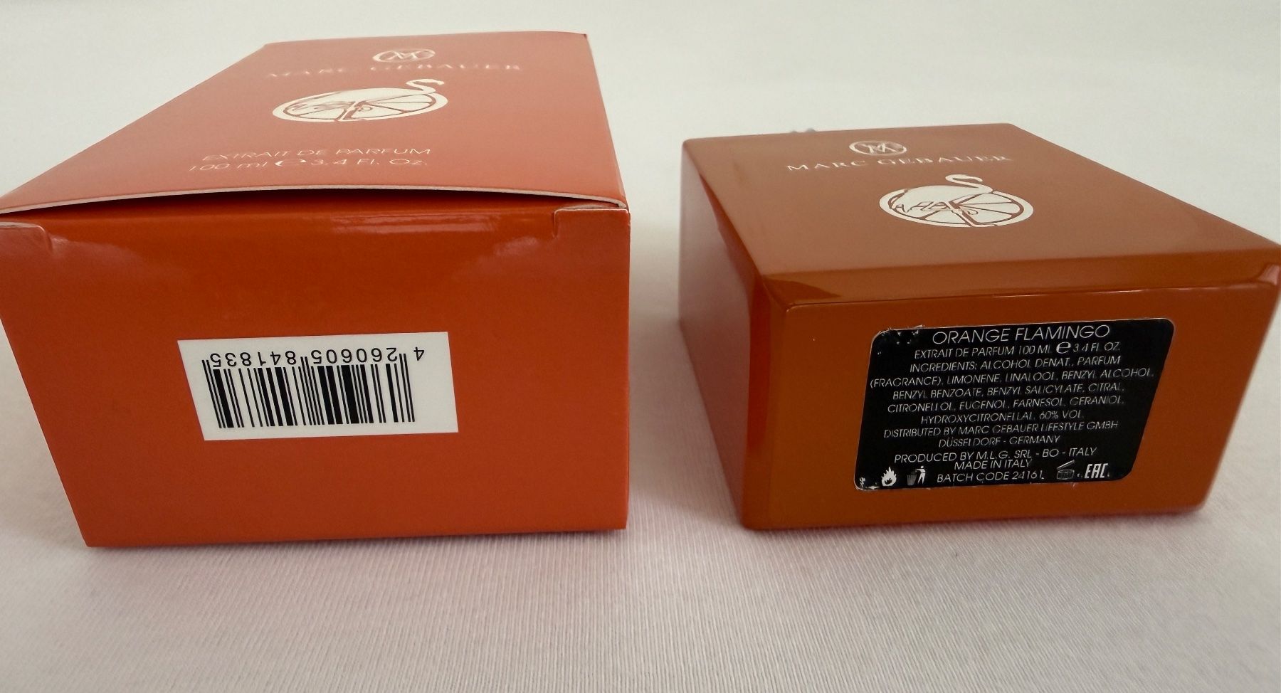 Marc Gebauer Profumi & Eau de Toilette: Marc Gebauer Orange Flamingo Extrait de Parfum 80ml – Usato da Pfäffikon SZ venduto da Redwulf34 2