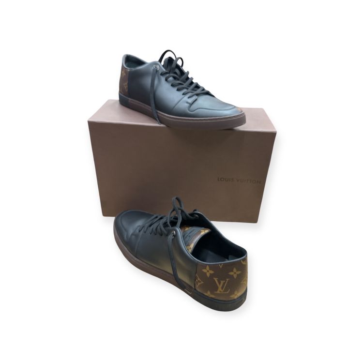 Louis Vuitton Scarpe da uomo: Louis Vuitton Korb Braun Schwarz Herrenschuhe – Usato da Lachen SZ venduto da HelvetiaLuxury 1