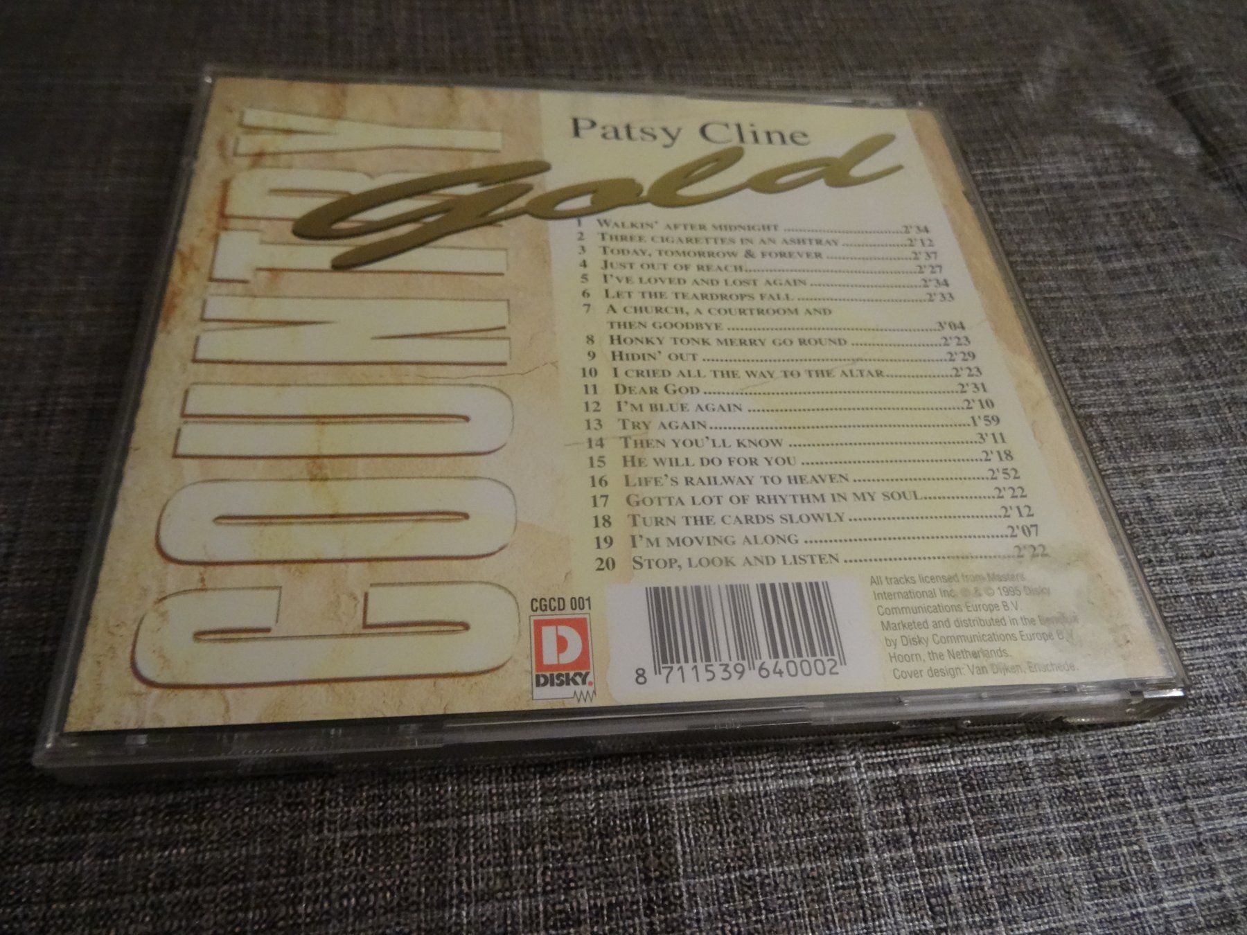 CD: Patsy Cline - Country Gold CD – Usato da Olten venduto da Disc-Ausverkauf 1