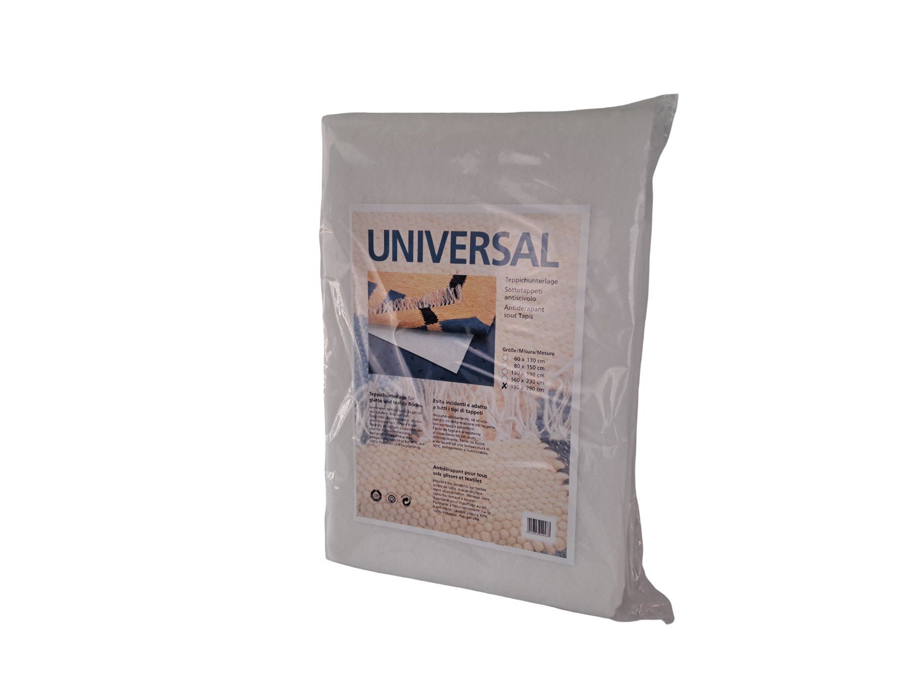 Teppiche: UNIVERSAL Teppichunterlage 190x290cm – Neu und originalverpackt aus Männedorf von Restwert_Maennedorf