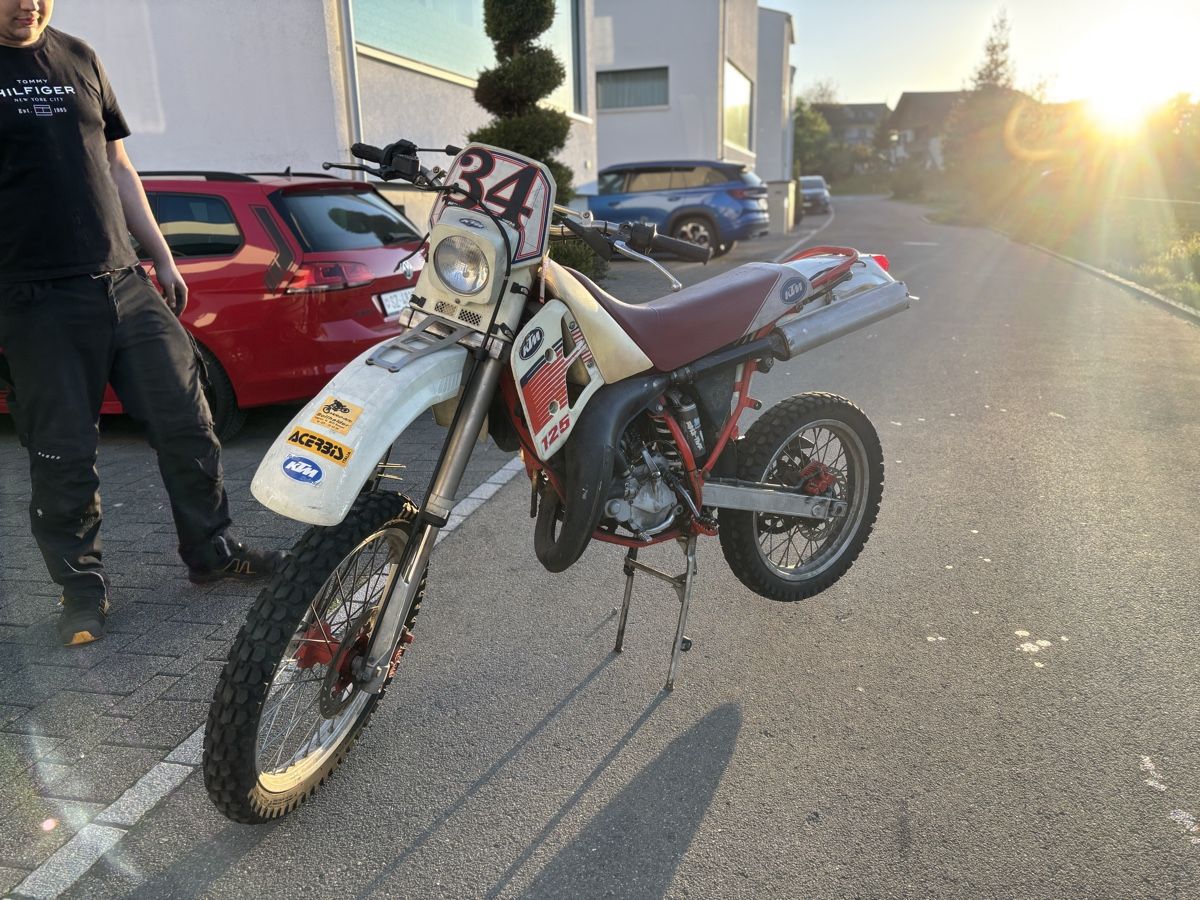 Enduro: KTM EXC / GS 125 2 takt – Usato da Buttikon SZ venduto da gko_g7sv 1