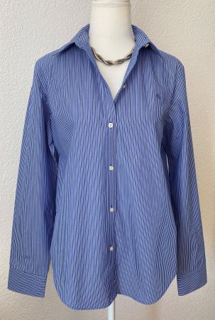 Lauren Ralph Lauren Hemdbluse aus Baumwolle Grösse M