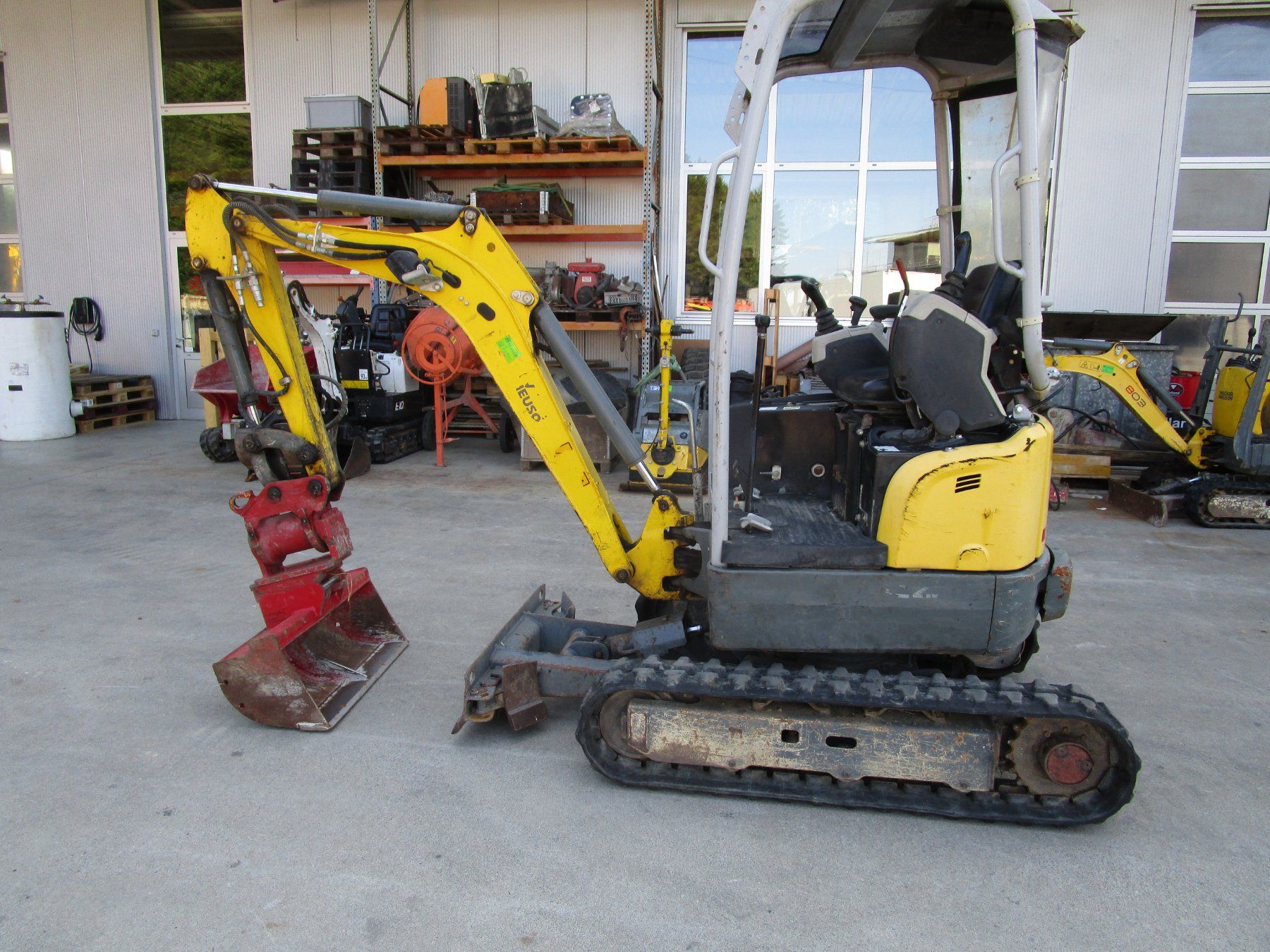 Wacker Neuson Escavatori: Raupenbagger Neuson EZ17 – Usato da Rain venduto da Bob1000
