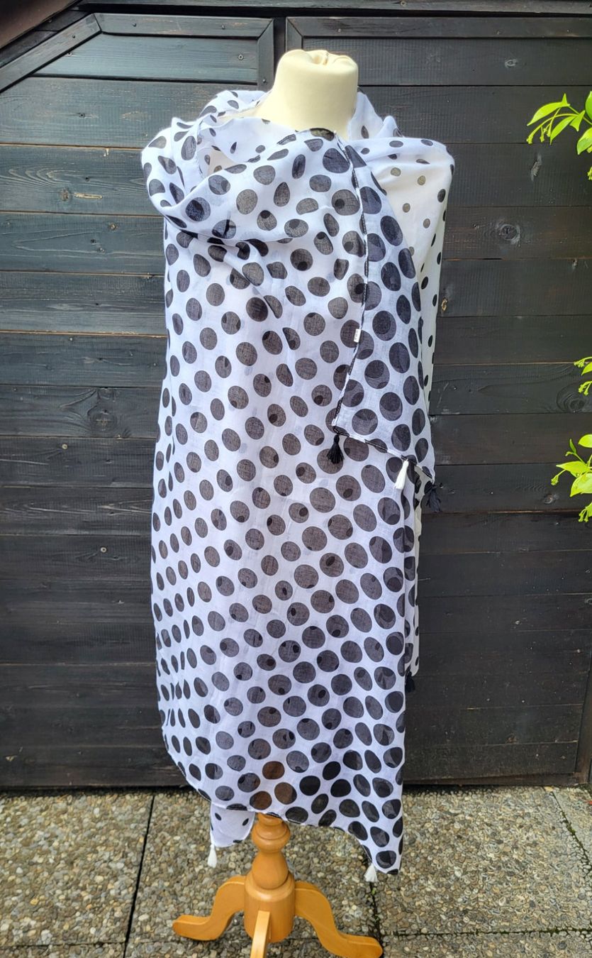 Foulard & Sciarpe: Châle 100% viscose – Nuovo e nell'imballaggio originale da Fribourg venduto da VictoriaShop7 3