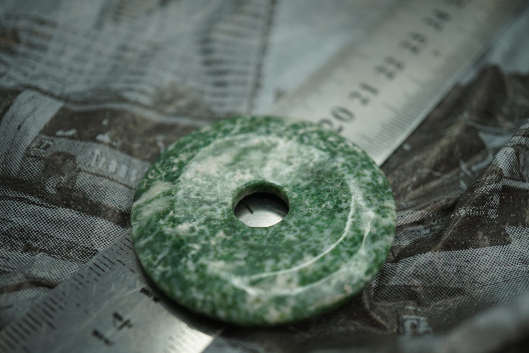 Minerali & Pietre curative: Baum Jaspis  Pi Scheibe  ca45mm    ab  1.-     Räumung – Nuovo e nell'imballaggio originale da Eschenbach SG venduto da topstone 4