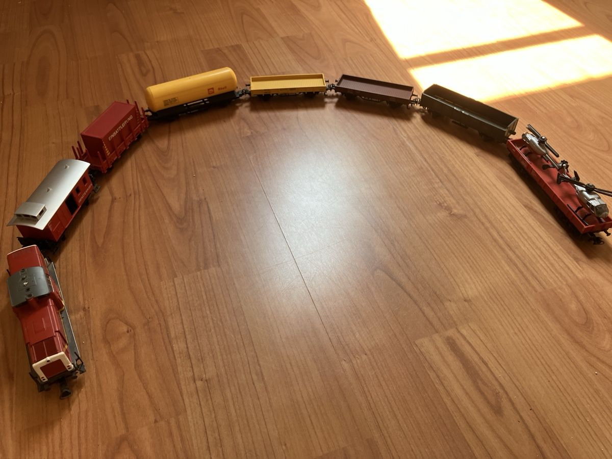 Märklin Modelleisenbahnen: Märklin Güterzug 8 Stk H0 – Gebraucht aus Schönenwerd von Lichi 5