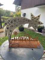 Beleuchtete Sternschnuppe