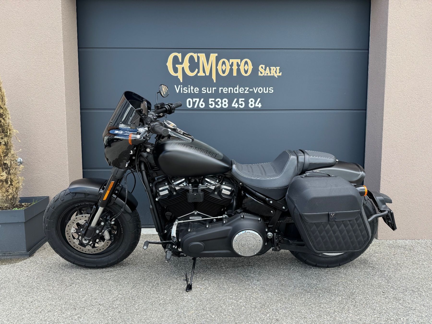 Harley-Davidson Chopper: Harley Davidson Fat Bob 107 LEASING POSSIBLE – Usato da Echallens venduto da HD90 2