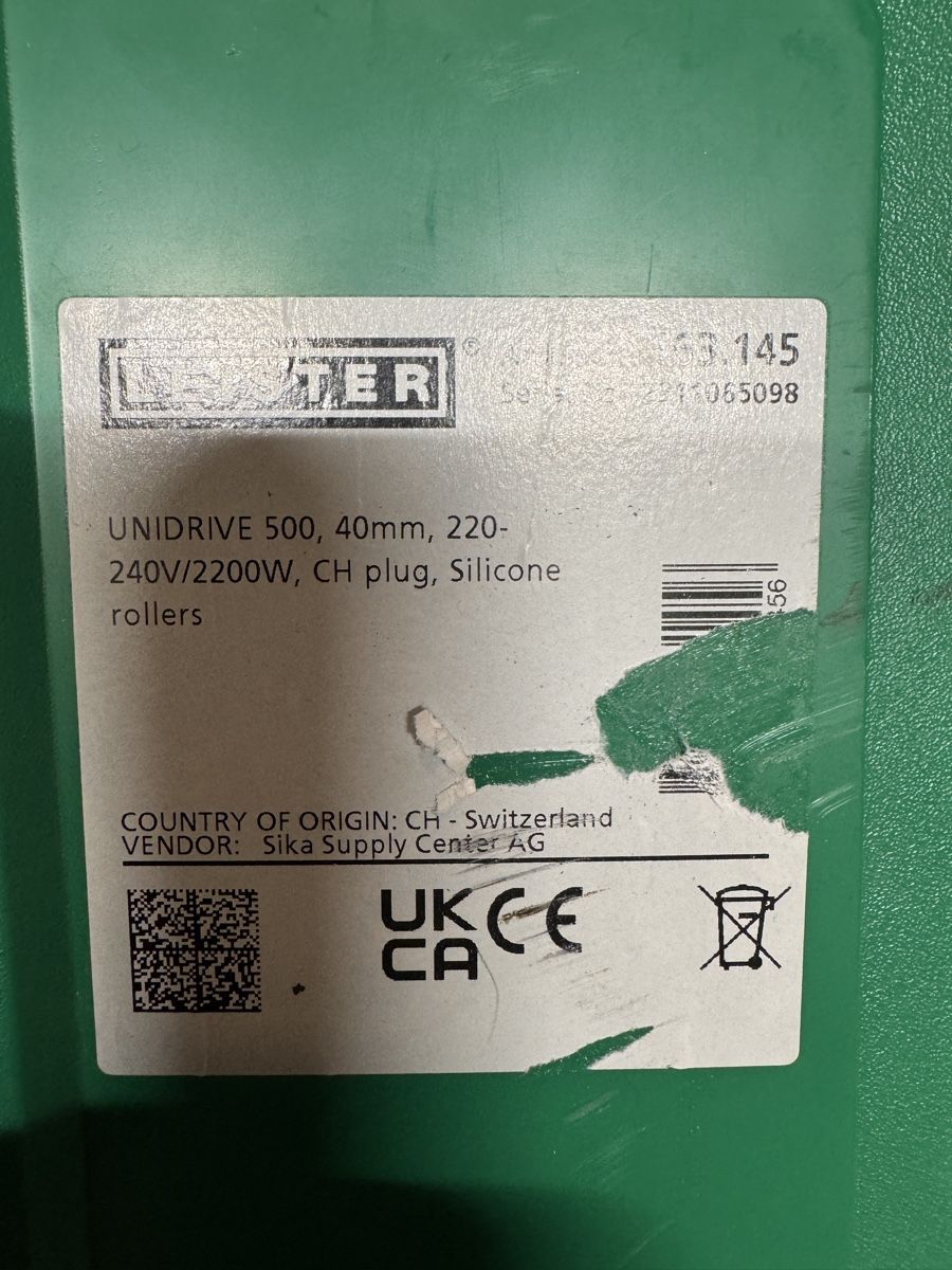 Alle Maschinen: Leister Unidrive 500 (CH Stecker) – Gebraucht aus Gockhausen von cla_g78r 2